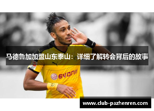 马德鲁加加盟山东泰山：详细了解转会背后的故事